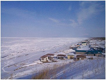 	流氷フレトイ展望台－知床方面	